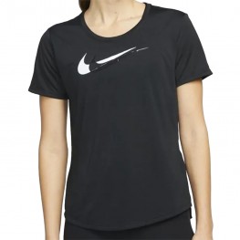 Camisa Nike Manga Curta W Nsw Tee Essntl Preto/branco