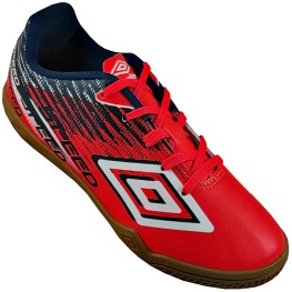 Tenis Umbro Indoor Speed 5 Jr. Coral/marinho/branco