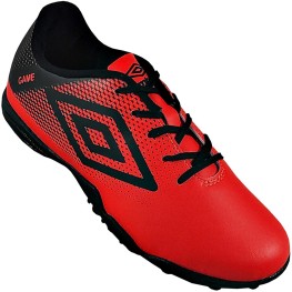 Tenis Umbro Society Game Jr. Coral/preto