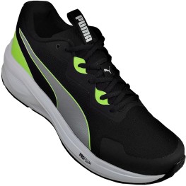 Tenis Puma Aviator Light Bdp Preto/cinza/limão