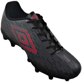 Chuteira Umbro Fast Preto/vermelho/grafite