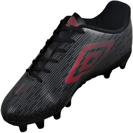 Chuteira Umbro Fast Preto/vermelho/grafite