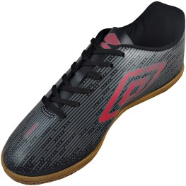 Tenis Umbro Indoor Fast Preto/vermelho/grafite