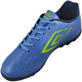 Tenis Umbro Society Fast Nebulas Blue/limão/azul