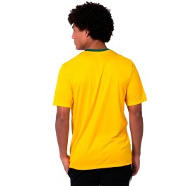 Camisa Brasil Super Bola Copa Bronze Amarelo