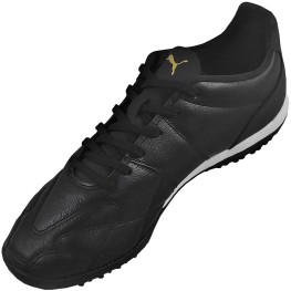 Tenis Puma Society King Couro Tt Bdp Preto/branco