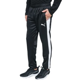 Calça Puma Active Tricot Pants Preto/branco