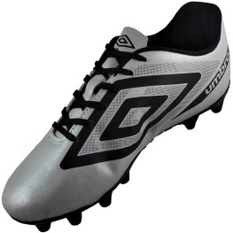 Chuteira Umbro Beat Prata/preto