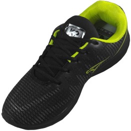 Tenis Aeros Masculino Kt-045 Preto/verde Neon