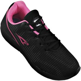 Tenis Aeros Feminino Kt-045 Preto/pink