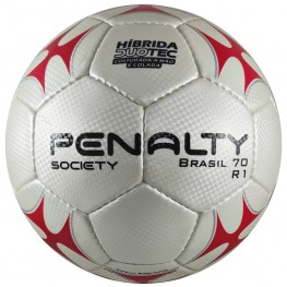 Bola Penalty Society Brasil 70 R1 21 Of. Pu Costurada Mão