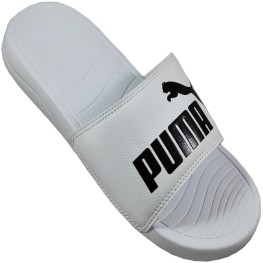 Chinelo Puma Popcat 20 Branco/preto