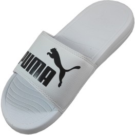 Chinelo Puma Popcat 20 Branco/preto