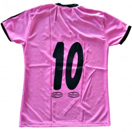 Camisa Jogo 16 Deffende Feminina Adulto Rosa/preto