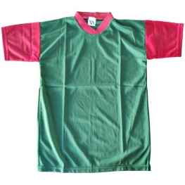 Camisa Jogo 16 Giannini Infantil Verde/vermelho