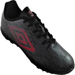 Tenis Umbro Society Fast Preto/vermelho/grafite