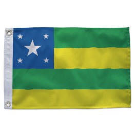 Bandeira Jc 160 X 113 Cm Est. Goiás Oficial 2 Faces Externa