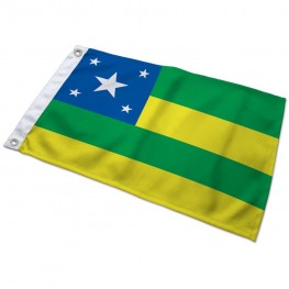 Bandeira Jc 160 X 113 Cm Est. Goiás Oficial 2 Faces Externa