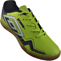 Tenis Umbro Indoor Prisma+ Verde/limão/prata/roxo