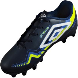 Chuteira Umbro Prisma+ Marinho/branco/limão