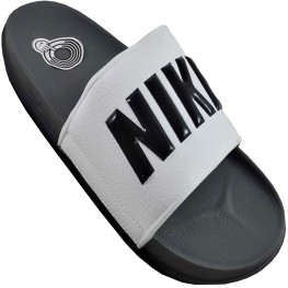 Chinelo Nike Offcourt Slide Branco/preto