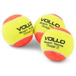 Bola Beach Tennis Vollo Kit Com 3 Bolas