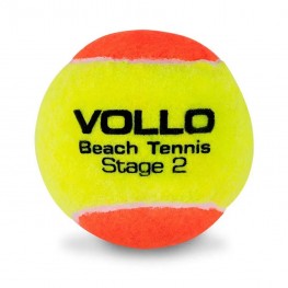 Bola Beach Tennis Vollo Kit Com 3 Bolas