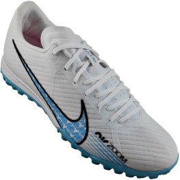 Tenis Nike Society Zoom Vapor 15 Academy Tf Branco/azul/rosa