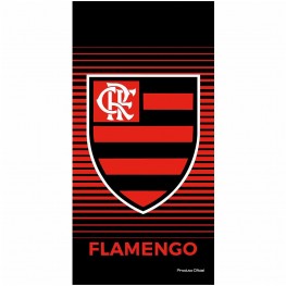 Toalha Buettner Clube 70 X 140 Cm Veludo Flamengo 207627