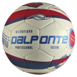 Bola Dal Ponte Futsal New 81 Microfibra Costura A Mão