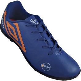 Tenis Umbro Society Orbit Azul/laranja/branco