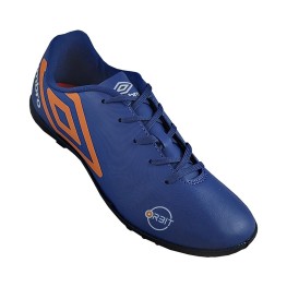 Tenis Umbro Society Orbit Jr. Azul/laranja/branco