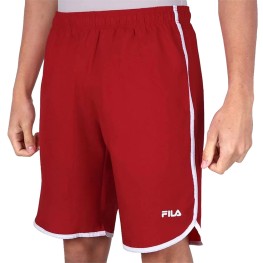 Bermuda Fila Curve Letter 7,5 Vermelho/branco