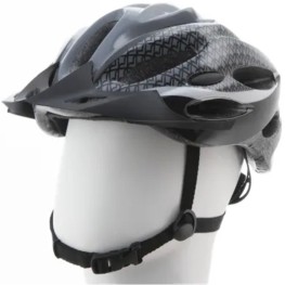 Capacete Vollo Para Ciclismo Patinação Cinza/preto 58-61 Cm