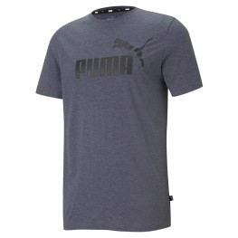 Camisa Puma Ess Heather Tee Cinza