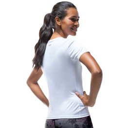 Camisa Olympikus T-shirt Essential Feminina Branca