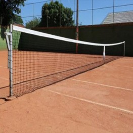 Rede Tennis Seda Pp Fio 2 Of. 1 Faixa Algodão 12,50 X 1,15 M