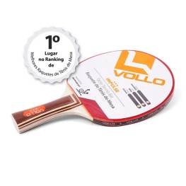 Raquete Tenis De Mesa Vollo Impulse Aprovada Pela Ittf