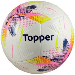 Bola Topper Campo Oficial Pvc 6 Gomos Fusion Slick Cup