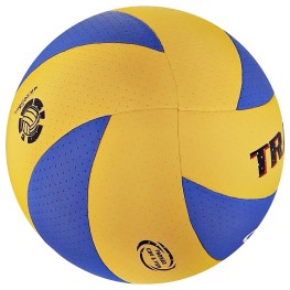 Bola Trainer Volei Microfibra Sem Costura Profissional Am/az