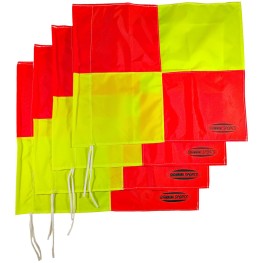 Bandeira Para Mastro De Escanteio Com 4 Unidades