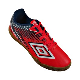 Tenis Umbro Indoor Speed 5 Jr. Coral/marinho/branco