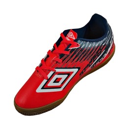 Tenis Umbro Indoor Speed 5 Jr. Coral/marinho/branco