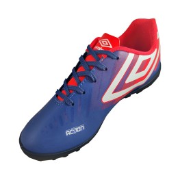 Tenis Umbro Society Action Jr. Azul/coral/branco