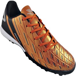 Tenis Umbro Society Domain Laranja/preto/cinza