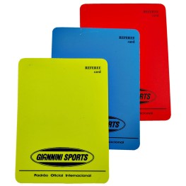 Cartão árbitro Profissional Giannini Society Amr/vrm/azl