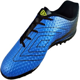Tenis Umbro Society Warskin Azul/limão/preto