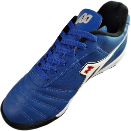Tenis Mathaus Society Azzurra Couro Sola 190 Azul/branco