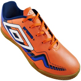 Tenis Umbro Indoor Prisma+ Laranja/branco/azul