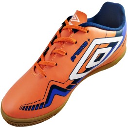 Tenis Umbro Indoor Prisma+ Laranja/branco/azul